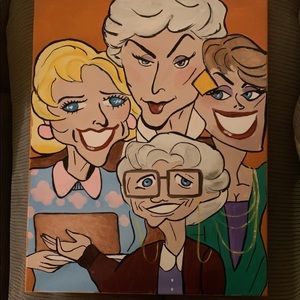 THE GOLDEN GIRLS PAINTING🎨